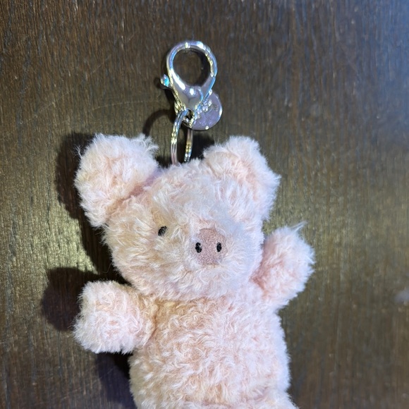 Jellycat Pink Pig Keychain